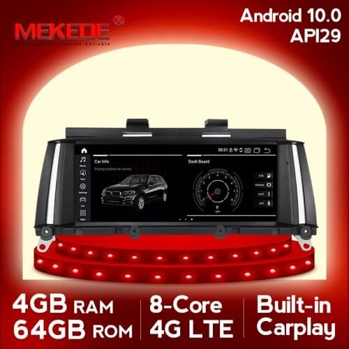 11.11Shopping Festival!MSM8953 Android 10.0 Car multimedia player for BMW X3 F25/X4 F26 2011-2017 CIC NBT DSP carplay 4G WiFi