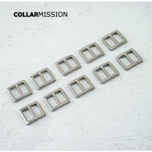 15mm high quality metal slider Tri-Glid outdoor backpack straps dog collar accessory gun black RZK15QH