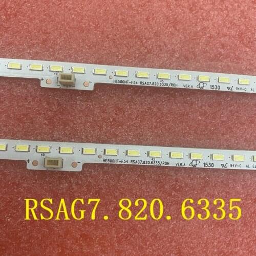 2pcs/set LED Backlight Strip For LED50K370 RSAG7.820.6335 HE500HF-F54