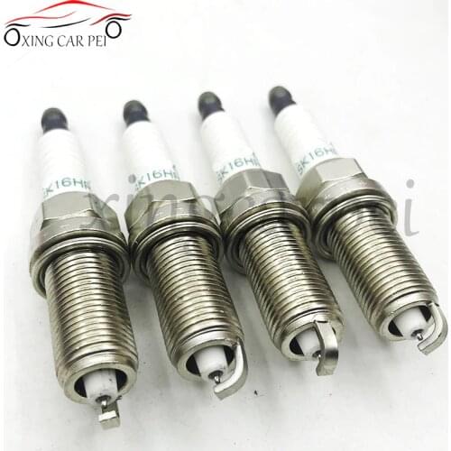 4pcs SK16HR11 90919-01233 Iridium Spark Plug for Toyota Aygo 4Runner Camry Highlander RAV4 Prado Plug 9091901233 3417