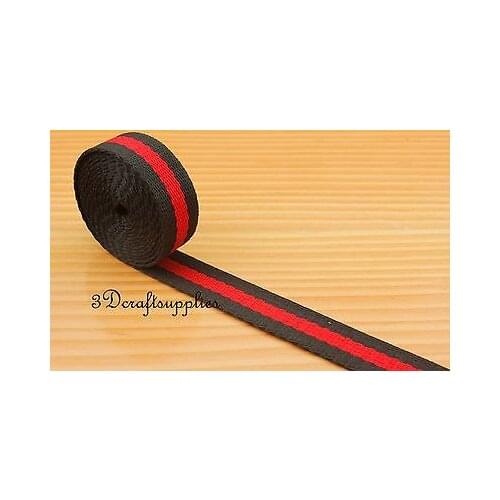 5 yards 3/4 inch(18 mm) heavy weight polyester webbing Ribbon key fob strap ZC13