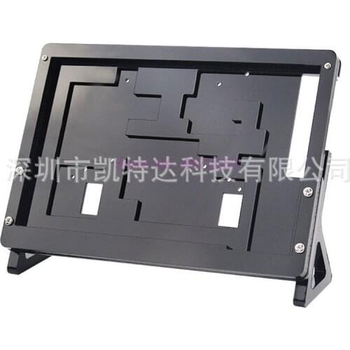 50pcs 7 Inch LCD Acrylic Case for Raspberry Pi 3 Model B LCD Touch Screen Display Monitor Bracket Case for Raspberry Pi 3 LCD
