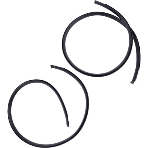 74316-TF0-003 74316TF0003 74306-TF0-003 74306TF0003 2pcs Roof Moulding Trim Weatherstrip Seal Fit for Honda Fit Jazz 2009-2014