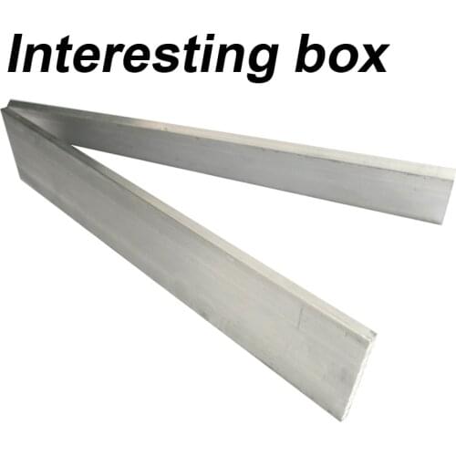 Aluminum slats model assembly materials DIY production accessories technology production upgrade chassis small aluminum sheet