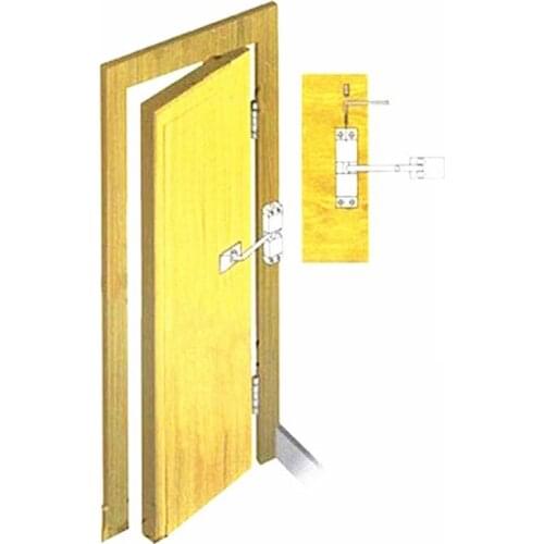 Auto Mounted Spring Door Closer Stainless Steel Adjust Surface Self Closing Door C90D