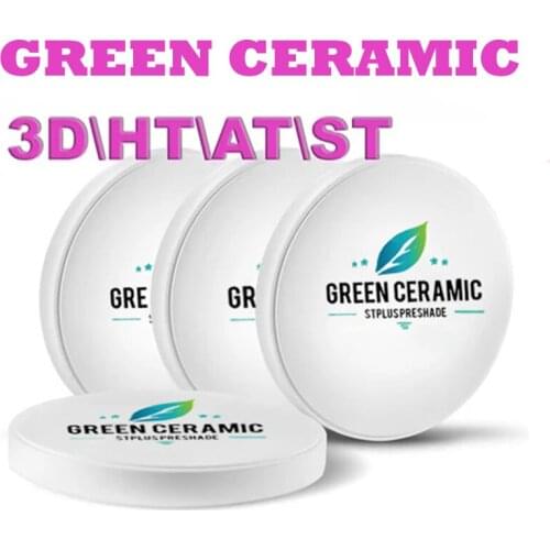 Green UT ultra plus high translucency plus zirconia blocks dental lab A1-D4 for anterior teeth or denture
