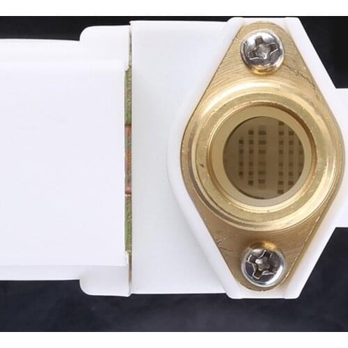 AC 220V Brass 1/2" Electric Solenoid Valve Water Air N/C Normally Closed Water