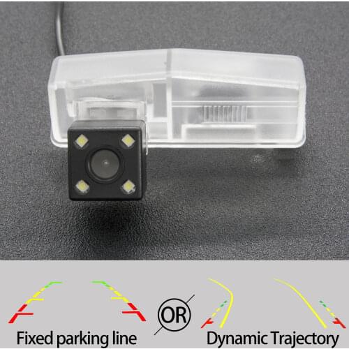 Fixed Or Dynamic Trajectory Tracks Car Rear View Camera For Toyota Altezza Prius C-HR Venza Matrix E140 Car Parking Accessories