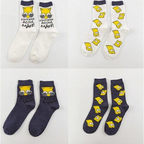 High Quality Printed Harajuku Funny Socks Cute Socks Creative Life Thick and Long Trendy Male Hip-Hop Soken Calf Snake Cool Sock
