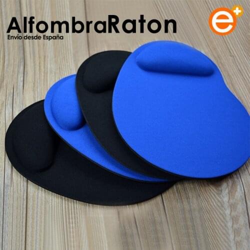 Rubber mouse pad with Gel wrist rest for computer mouse pad desktop mouse pad with non-slip