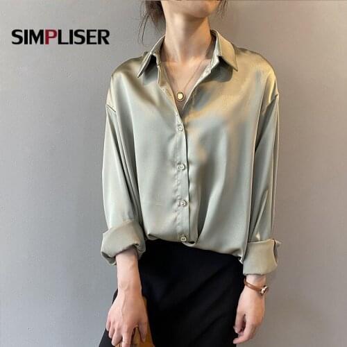 Simpliser Satin Blouses