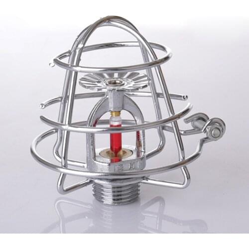 Universal Fire Sprinkler Head Heavy Duty Chrome Plated Guard Embedded Protective Cages Frames for Sprinkler Heads