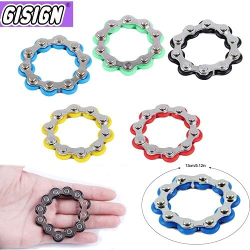 Bike Chain Roller Figet Toys Antistress Anxiety Relief Roller Novelty Sensory Stress Reliever Decompression Fidgeting Child Toy