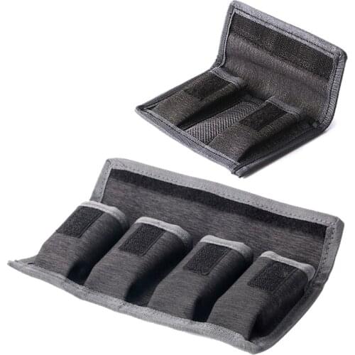 Waterproof Bag Battery Safe Bag Anti Dust Weather Resistance Carrying Storage Bag Protective Pouch For Camera AA Battery