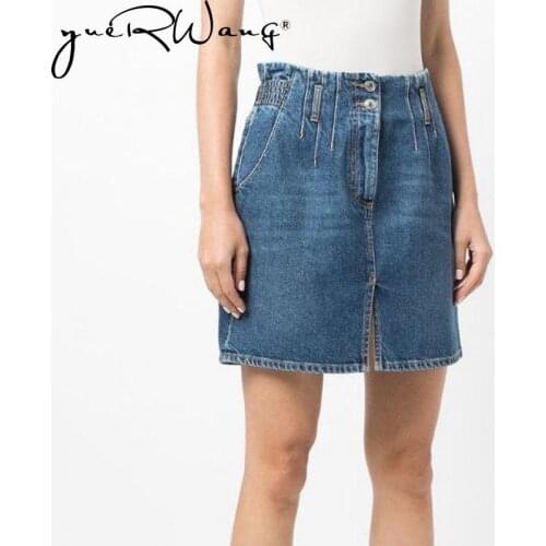 Женские юбки джинсовые Yuerwang China At AliExpress