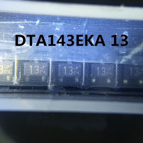 100pcs DTA143EKA 13 SOT-23