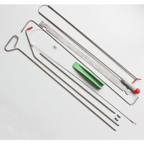 2/8pcs Hooks Crowbar Tool Car Paintless Dent Repair Tools Hand Tool Kits Hardware Ferramentas