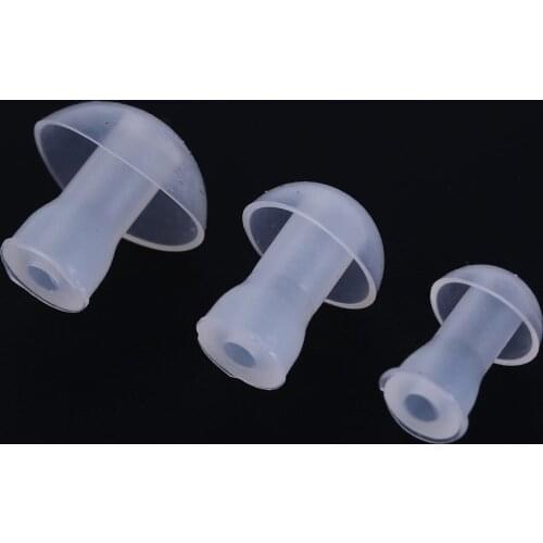 4PCS/lot 6mm/10mm/15mm Hearing Aid Domes Ear Plugs Ear Tips For Hearing Aids