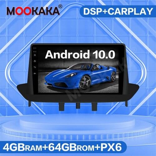 4G SIM LTE Android 10.0 4+64GB Car GPS Navigation Multimedia Player For Renault Megane 3 2009 - 2015 Auto Radio Stereo Head Unit