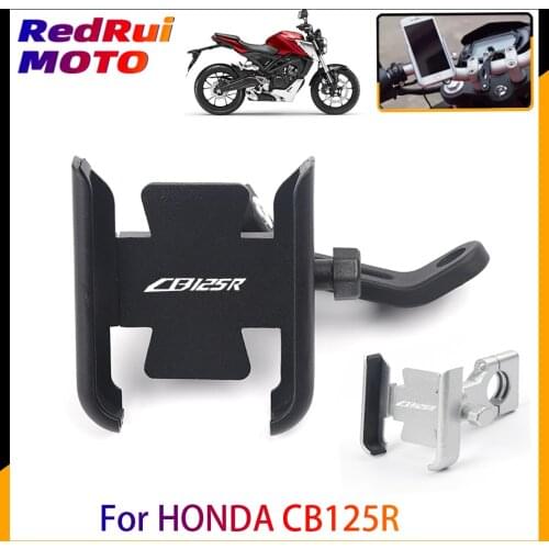 Motorcycle Accessories handlebar Mobile Phone Holder GPS stand bracket For HONDA CB125R CB 125R