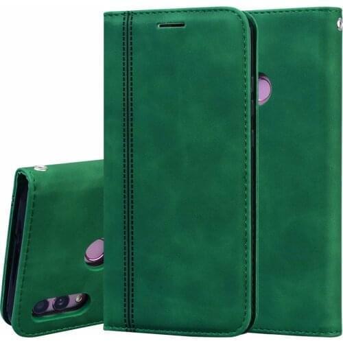 Honor 8C Fashion PU Leather Flip Case For Huawei Honor 8C Mobile Phone Protection Bag Magnetic Suction Cover