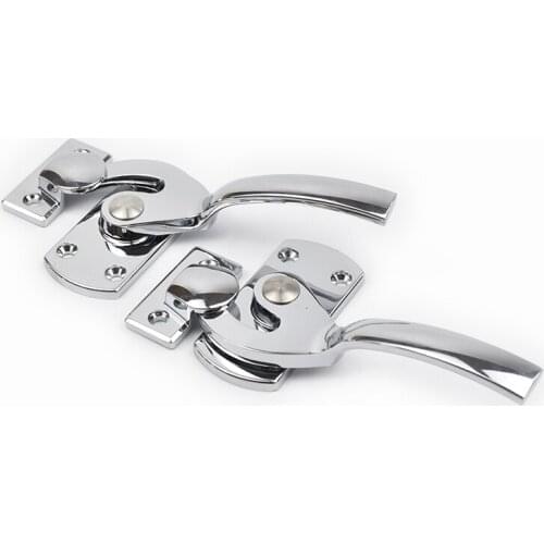 Free shipping Freezer handle oven door hinge Cold storage Industrial truck latch hardware pull cabinet closed tightly knob part