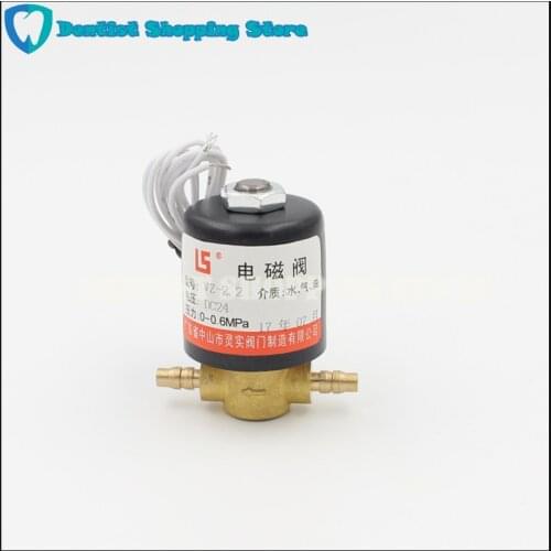 Dental 0.6Mpa Electric solenoid Valve DC24V electromagentic dental chair unit spare parts