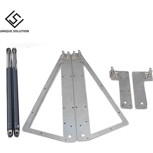 1 set DIY Murphy Wall Bed Mechanism Hydraulic hinge Hidden Bed Hardware Kit Fold Down Bed For 0.9-2m Foldable Bed Handware