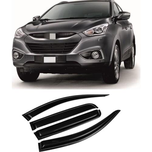 For Hyundai IX35 2010 2011 2012 2013 2014 2015 Window Visor Wind Rain Sun Smoke Guard Deflector Vent Shade Shelter Protector