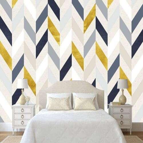 Custom Any Size Murals Wallpaper Modern Abstract Geometry Photo Wall Cloth Living Room TV Sofa Home Decor Art Wall Papers Rolls