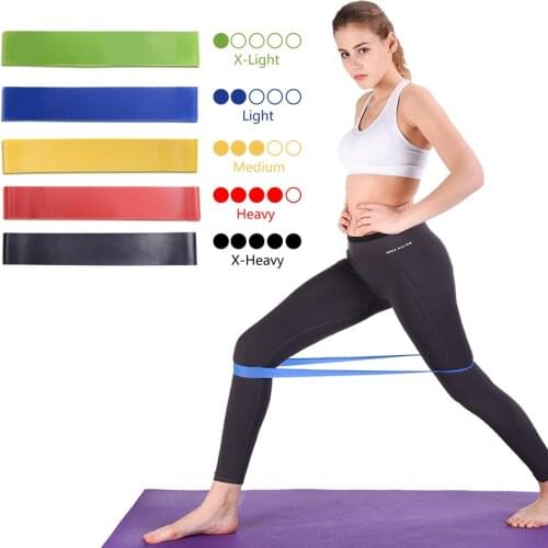 Resistance Bands Fitness Elastic Bands for Workout Rubber Loop Latex Yoga Gym Sport Strength Training Athletic Fitness Equipment