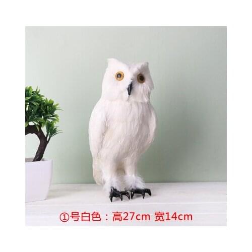 Featherbird featherbird feathered feathered Owl ornaments Magpie photography props Home animals style statue