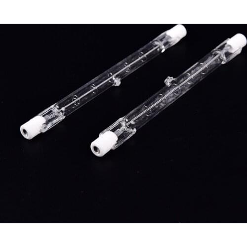 1pc 118mm R7s Halogen Floodlight Bulb Halogen Bulb R7s Bulbs 300W 220V-240V Halogen Lamp Tungsten Filament Double Ended Linear