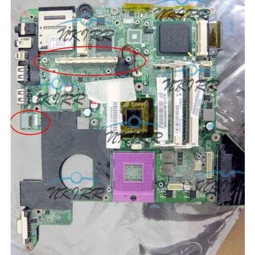 100% working A000027080 DA0TE1MB8F0 REV: F S478 MotherBoard for satellite M300 M305 U400 U405 M800
