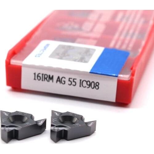 16ER AG55 11IR A55 16IR AG55 A55 G55 55 angle Thread turning tools Tungsten Carbide Inserts Threading Lathe Tool CNC