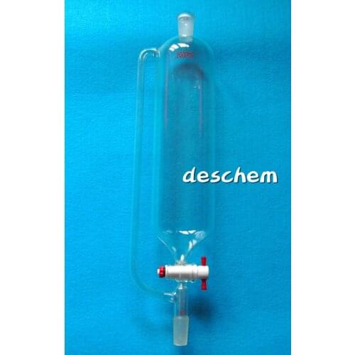 2000ml,24/40,Glass Pressure Equalizing Funnel,2L,PTFE Stopcock,Lab Glassware