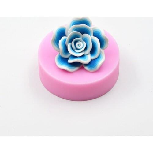 3D Soap Mold Rose Fondant Cake Silicone Mold Wedding Decoration DIY Chocolate&birthday Cake Baking Tools Cake Decorating Tools
