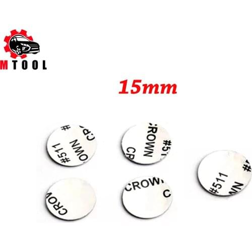 5 pcs/lot 15mm Car Key Shell Sticker Logo For Lexus Emblem Badge Aluminum DIY metal car key logo Black