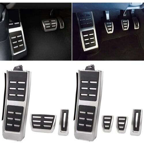 Car Sport Pedals Fit for Audi A4 B8 A6 A7 A8 S4 RS4 A5 S5 RS5 8T Q5 SQ5 8R Fuel Brake Footrest Pedal Cover Auto Accessories