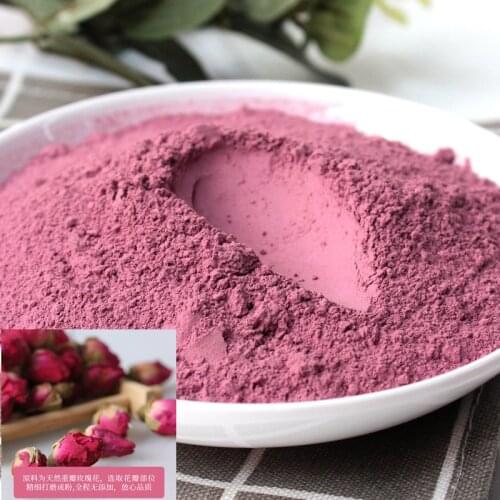 Free shipping Freeze Dried Rose powder 100% pure natural matcha Fruit and vegetable powder,edible coloring cake baking material