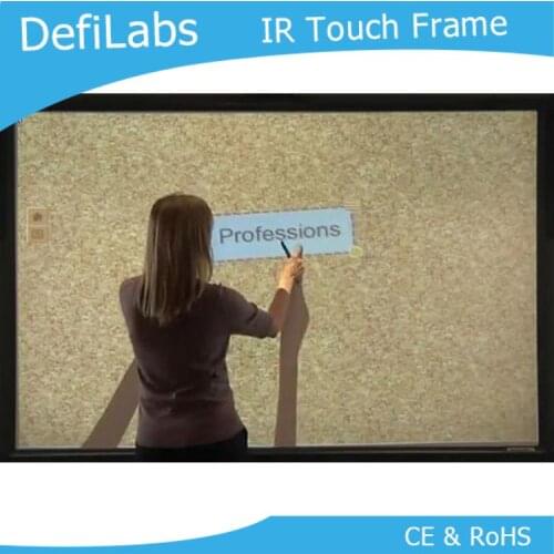 DefiLabs Best price 65" IR Touch Screen Frame, 16:9 format - 10 points for Interactive Table, Interactive Media