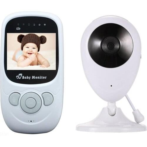 Baby Monitor portable Nanny Security Camera IR LED Night Vision intercom Temperature Monitoring Wireless Video sound machine