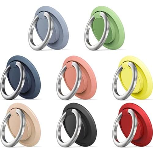 Finger Ring Holder for Mobile Phone Tablet pc Ring holder 8 Colors Car Mount Stand Magnetic Multifunction Rotatable Cell Phone H