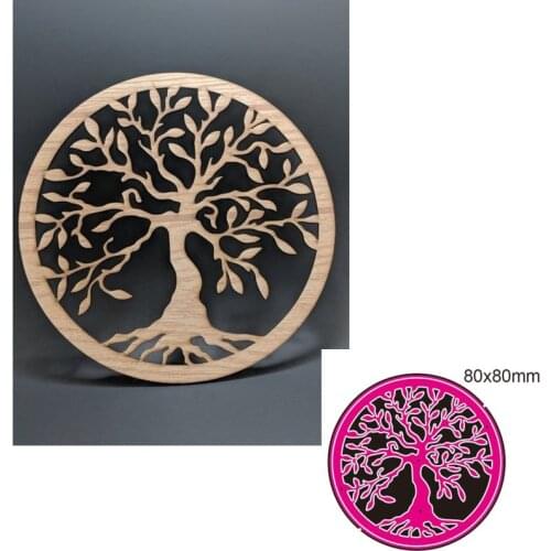 Metal cutting dies cut die mold Big tree decoration Scrapbook paper craft knife mould blade punch stencils