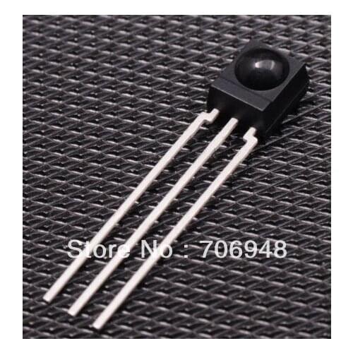 100Pcs IR Receiver Module 38 kHz TSOP4838 DIP-3