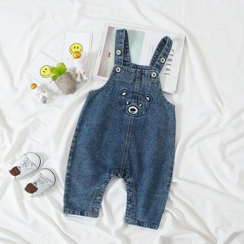 Mumbabes Denim Overalls For Girls