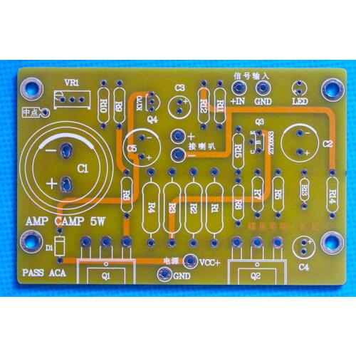 PASS ACA single-ended class A field effect tube power amplifier board vocals are better than LM1875 1969 enhanced