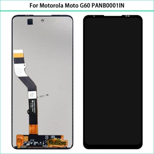 Original 6.8 inch For Motorola Moto G60 PANB0001IN PANB0013IN LCD Display Touch Screen Digitizer Assembly G60 LCD Panel Replace
