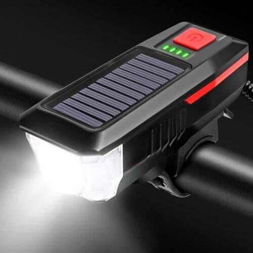 USB Rechargeable Waterproof Bicycle Front Light 3 Modes and T6 LED Beads Bicycle Headlight MC889