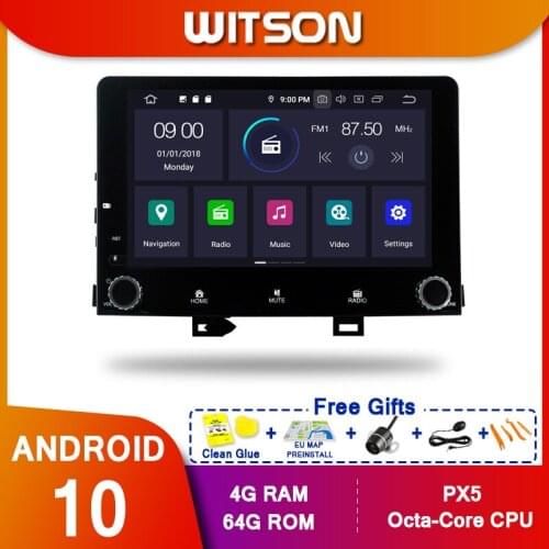 WITSON！ Android10 Octa core PX5 CAR DVD player For KIA RIO 2017 IPS SCREEN 4GB RAM 64GB ROM CAR GPS NAVIGATION